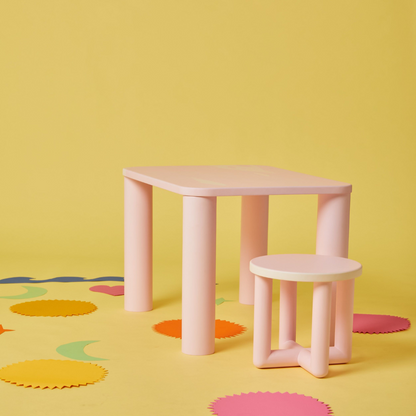 Sunday Swirl -  Pink Mist Table - PRE ORDER