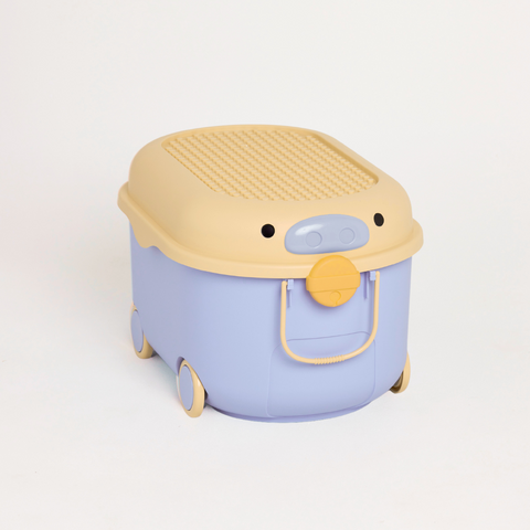 'Ride a Long Storage' - Sandy Beach Pig  - Large